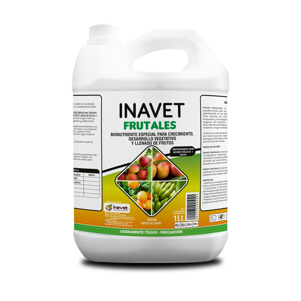 INAVET FERTIL - FRUTALES TOP - 5LT