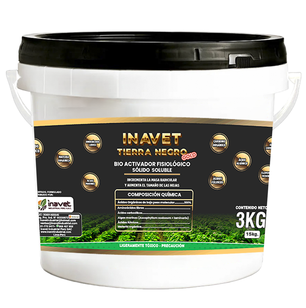 INAVET TIERRA NEGRO GOLD - 3KG