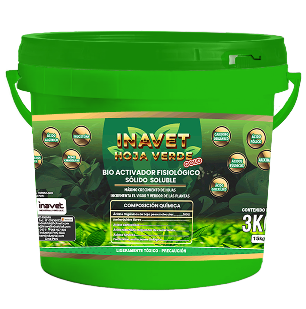 INAVET - HOJA VERDE GOLD - 3KG