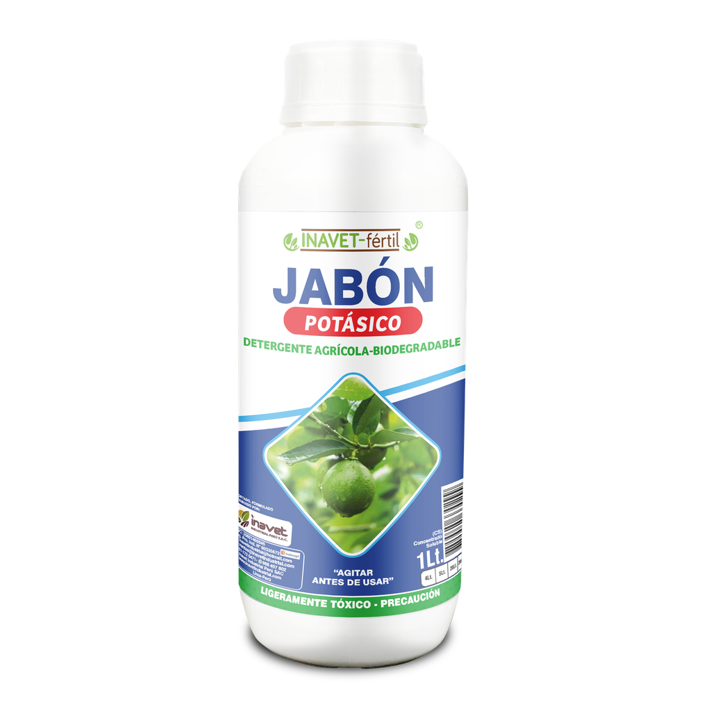 INAVET FERTIL - JABON POTASICO - 1LT