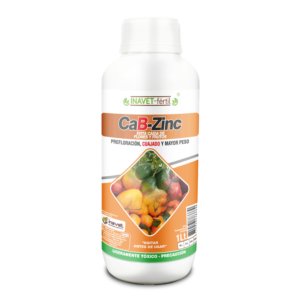 INAVET FERTIL - CAB-ZINC - 1LT (HISTORIAL 2020-JUL 2024)