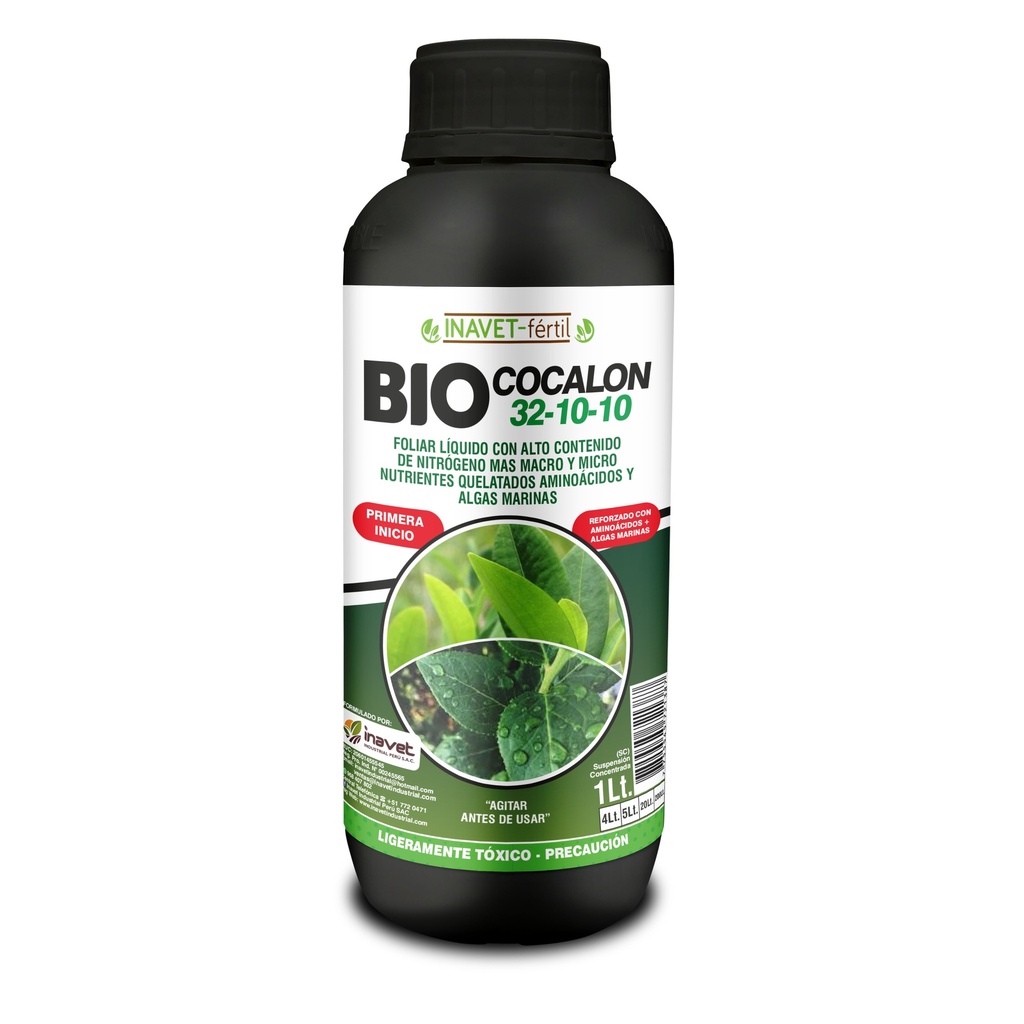 INAVET FERTIL - COCALON 32-10-10 - 1LT (HISTORIAL 2020-JUN 2024)