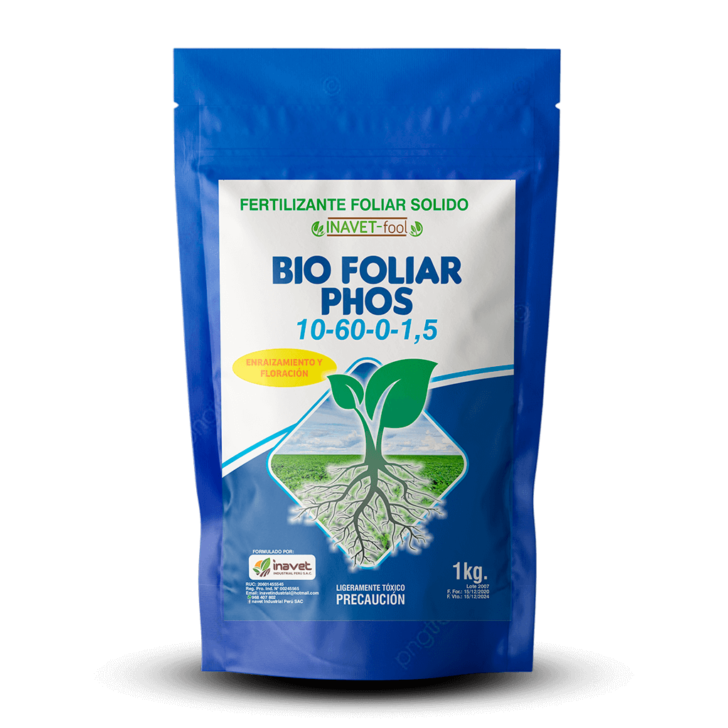 INAVET FERTIL - PHOS 10-60-0-1,5 - 1KG (historial 2020- jun 2024)