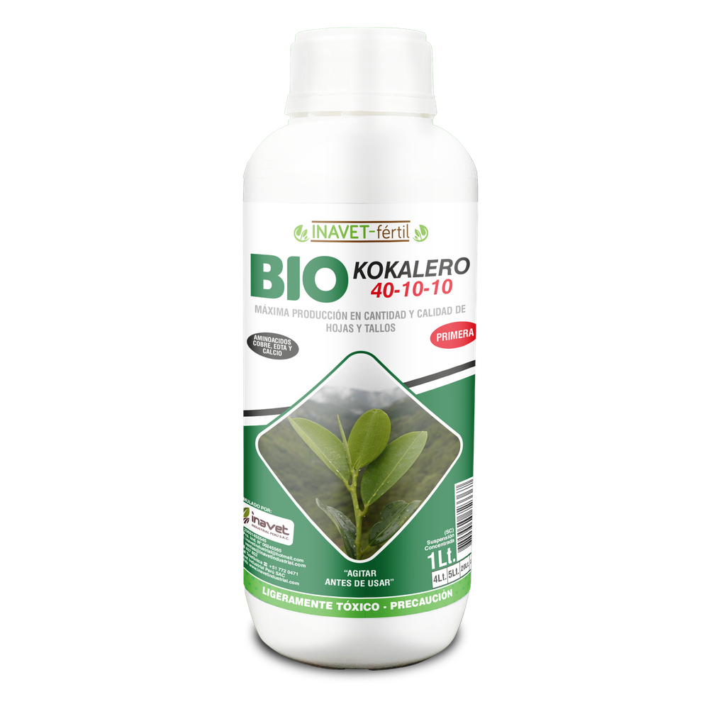INAVET FERTIL - KOKALERO 40-10-10 - 1LT (HISTORIAL 2020-JUN 2024)
