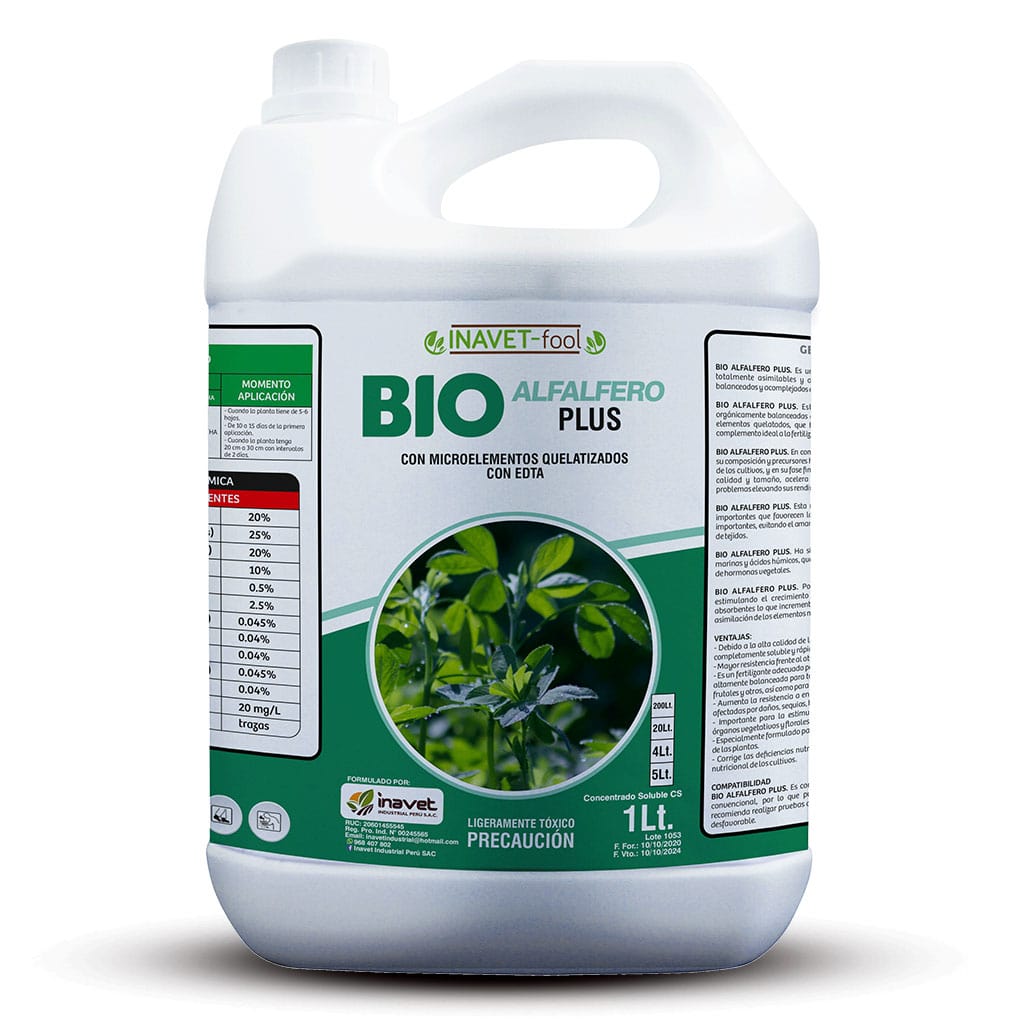 INAVET FERTIL - ALFALFERO PLUS - 5LT (HISTORIAL 2020-JUL 2024)