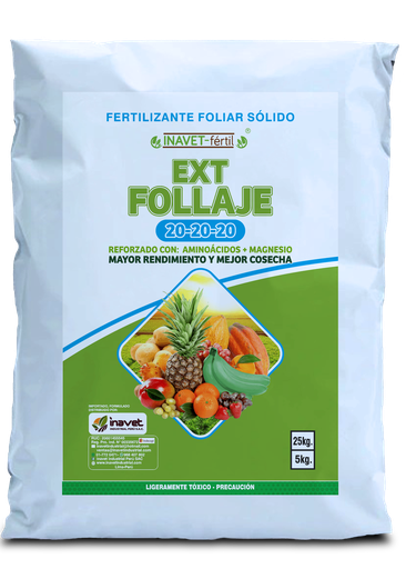 [01.02.02.03.03] INAVET FERTIL - EXT FOLLAJE 20-20-20 - 25KG